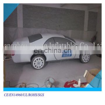 white inflatable car balloon/car helium balloon/car shaped balloon