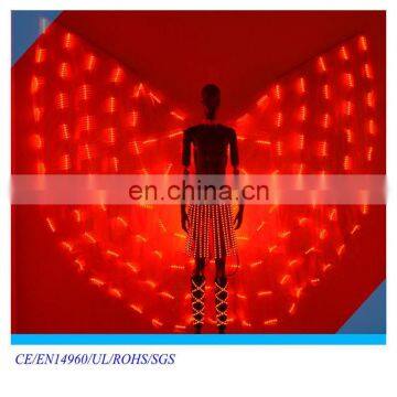 hot sale led Performance Wear for dance costume led belly dance wings