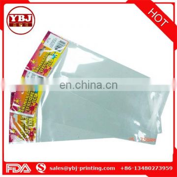 2017 Wholesale Cheap Promotional transparent opp bag