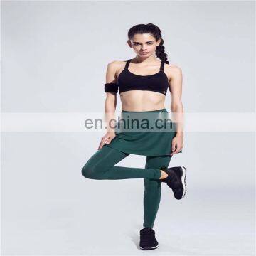 Women sport With Skirt Fitness Sports Exercise Pants Yoga Clothing