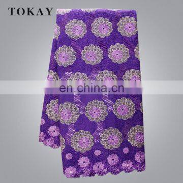 TOKAY new swiss voile lace designs in dubai embroidered swiss cotton voile fabric