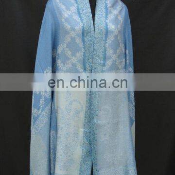 Silk Jacquard Shawl