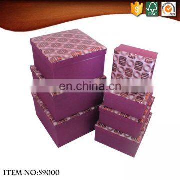 Shantou shicheng custom gift storage box set