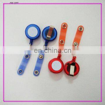 Best price of badge reel lanyards with free sample for sale