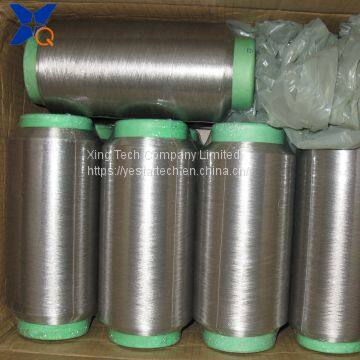 Pure Silver Plated Conductive Nylon Filaments 420D/64F Anti Bacteria Socks for Varicosity, EMR Fabrics-XTAA064 photo-3