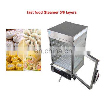 Commercial Adjustable Salamander Fast Food Electric Dough Food Soup Dumpling Steamer Bread Bun Steamers photo-4