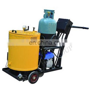 Asphalt crack filling machine with 60L hot melt kettle