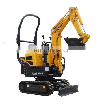 YUCHAI crawler mini excavator YC08-8 for sale