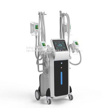 4 Handles cryolipolysis fat freezing machine vacuum fat cellulite machines for body slimming in discounting spa/clinic