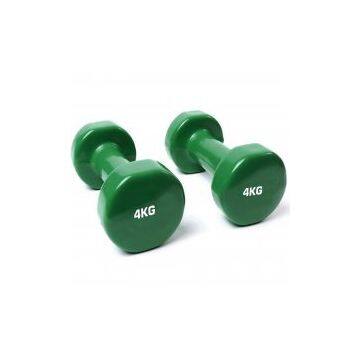 China best selling 4kg Vinyl Hex Dumbbell