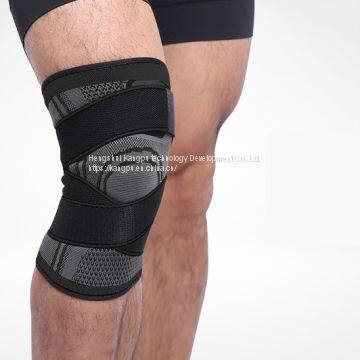 2020 New Design Wholesale Power Patella Strap Brace Joint Support Knee Pads photo-2