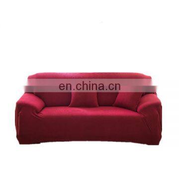 Soft High Stretch Solid Sofa Slipcover Machine Washable Spandex Sofa Covers photo-2