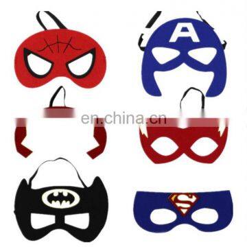 super hero felt mask for child halloween