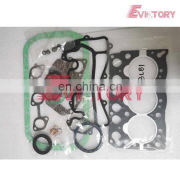 Metal cylinder head gasket For Isuzu 3LB1 engine complete gasket kit