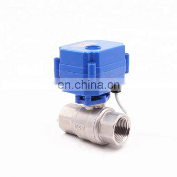 CWX - 25S Stainless Steel 304 Good Quality and Competitive Price Motorized Water Leakage Normal Closed Valve photo-5