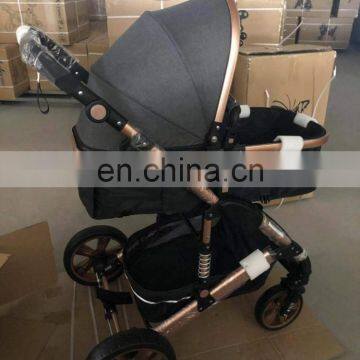 Factory Hot Sale Twin Baby Prams / Double Seats Baby Stroller / 600D Oxford Fabric Baby Carriage With Cheap Price