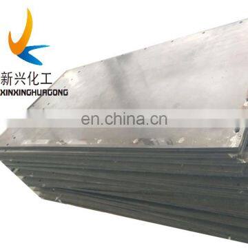 Marine fender pad of UHMW-PE material / High impact UHMWPE marine fender pad