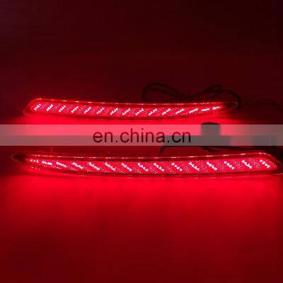 2Pcs For Kia Optima K5 2016 2017 Rear Bumper Reflector Light With Turn Signal Light LED Parking Warning Lamp Tail Brake Light photo-5