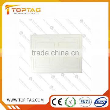 UHF Anti-tamper paper rfid windshield tag with custom logo