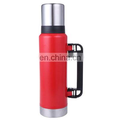 GINT thermos bottle  stainless steel insulated Portable 1.2L vacuum flask camping kettle wtih handle