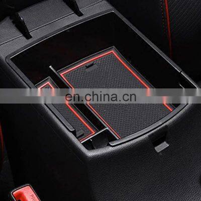 Interior Accessories Parts Silicone Armrest Rest Storage Box Center Control Console Organizer Tray For Hyundai Encino photo-4