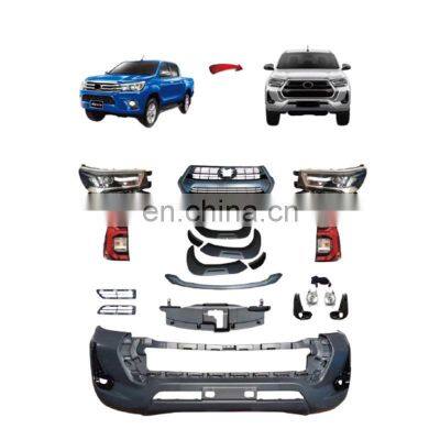 New Model  Body Kit For Toyota Hilux Revo 2016-2019  Upgrade to Hilux Rocco 2021