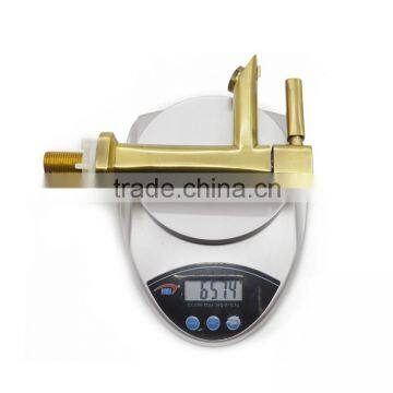 JOOKA Modern Bathroom Old Gold Bathroom Solid Gold Faucet photo-5