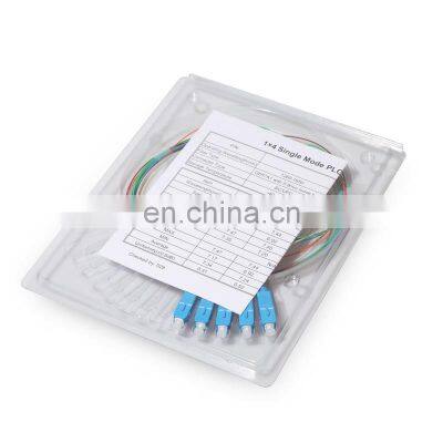 Mini Steel Tube Fiber Optic Splitter 1x4 PLC Splitter With SC/APC Connector photo-5