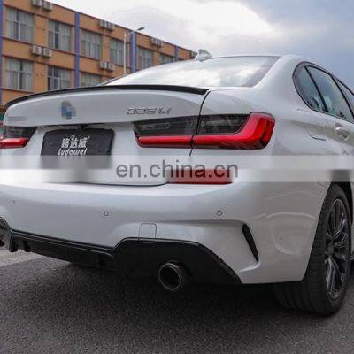P Style Rear Spoiler for BMW 3 Series G20 Sedan 2019+ Rear Spoiler Car Trunk Tail Spoiler photo-3