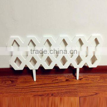 Decorative plastic garden fencing