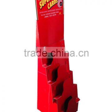 Supermarket Promotion Corrugated Cardboard Display Case Stand photo-2