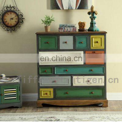 Antique Style Chinese Furniture Livingroom Wooden Cabinet photo-3