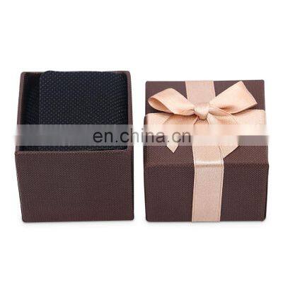 Wholesale Customized Bow Jewelry Gift Box Inner Core Sponge Suitable For Earrings Pendant Ring Box