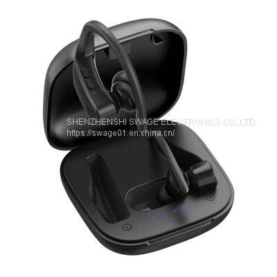 Наушники TWS Bluetooth беспроводные вкладыши для головных телефонов спортивного типа с сверхдальним радиусом действия, высокой автономностью и высоким качеством звука