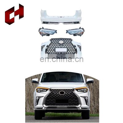 CH Factory Direct Car Upgrade Rear Diffuser Roof Spoiler Taillights Body Kit For Toyota 4 Runner 2010-2020 To Lexus Lx