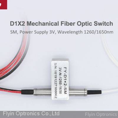 Flyin 2x2B Bypass Mechanical Fiber Optical Switch photo-3