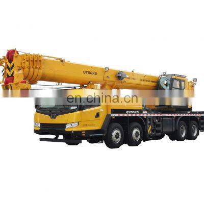 hydraulic pick-up truck crane for sales 50 ton mobile crane for sale in uae QY50KD