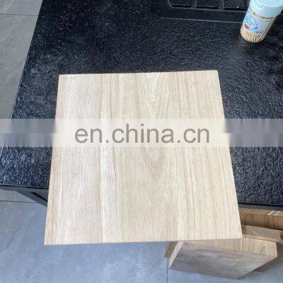 Rubber Wood Core Veneer Strong Stability Not Easy to Deform, Not Easy to Crack Rubber Wood Straight Puzzle photo-5