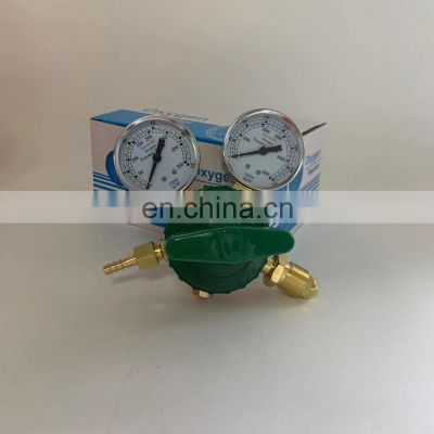 Oxygen Nitrogen Argon Gas Regulator with Double Pressure Gauges