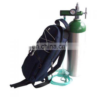 ISO7866 0.3L-30L Alloy6061 Aluminum Portable Medical Oxygen Gas Cylinder for sale