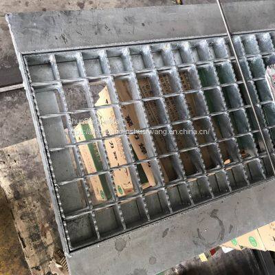 Platform step heavy plug-in steel grating grating composite hot-dip galvanized toothed steel grating