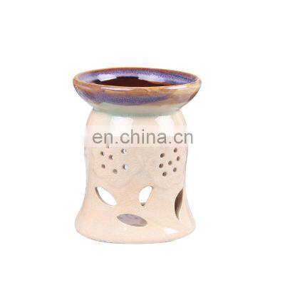 Incense Candle Wax Aroma Oil Burner Bedroom Aromatherapy Candle Stove Essential Oil Lamp Beauty Ceramic Incense Oils Burner photo-4