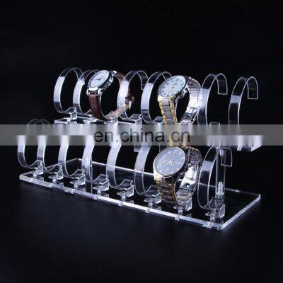 Good Quality Watch Exhibition 16 Circles Holder Unique Super Acrylic Watch Display Stand Rack