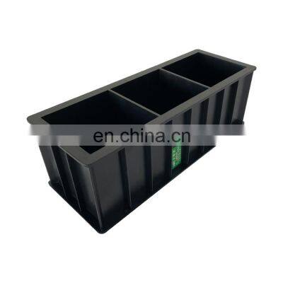 150mm Standard plastic cube mould three gang