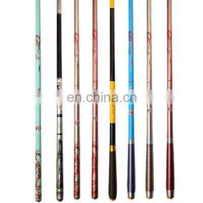 2.7m Fiberglass Ice Fishing Pole Telescopic ss carbon fibre tubes for fishing rods for spear fishing