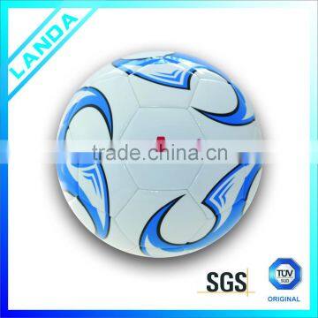 PVC Leather Machine Sititched Football Soccer Ball photo-2