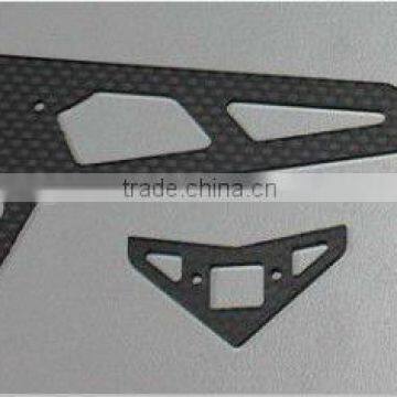 Carbon Fiber Base Plate Assembly 100% compat Align Trex 550 RC Helicopter Big Sale