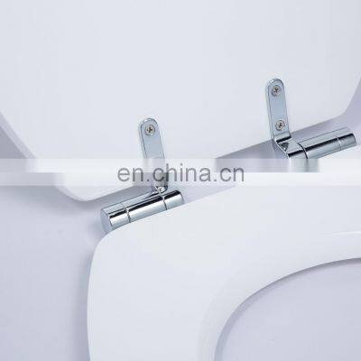 Polyresin Glitter Zinc Alloy Hinge Round Toilet Seat Polyresin Toilet Seat Toilet Glittery photo-5