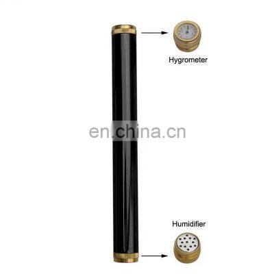 Gold Metal Split Cigar Pipe Cigar Gift Craft Wholesale &manufacturer Aluminum Cigar Tube photo-2