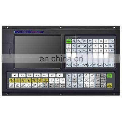 The lathe control system 2 axis CNC controller kit is similar to the GSK FANUC Mitsubishi Delta Syntec controller